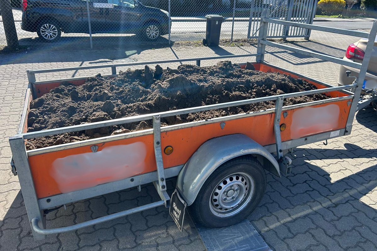 Greifswald – Pkw-Anhänger um mehr als 150 Prozent überladen