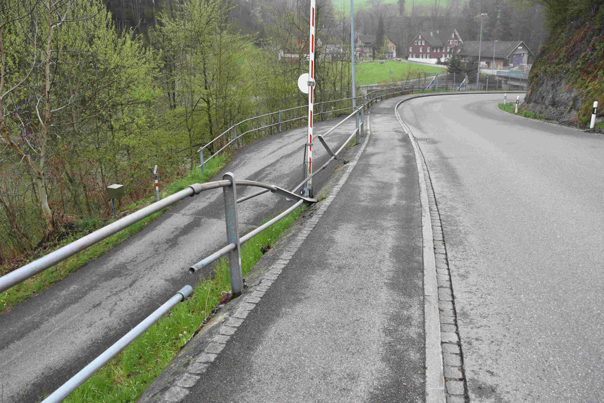 Bazenheid SG – Fahrzeugdiebstahl stellte sich als Unfall heraus