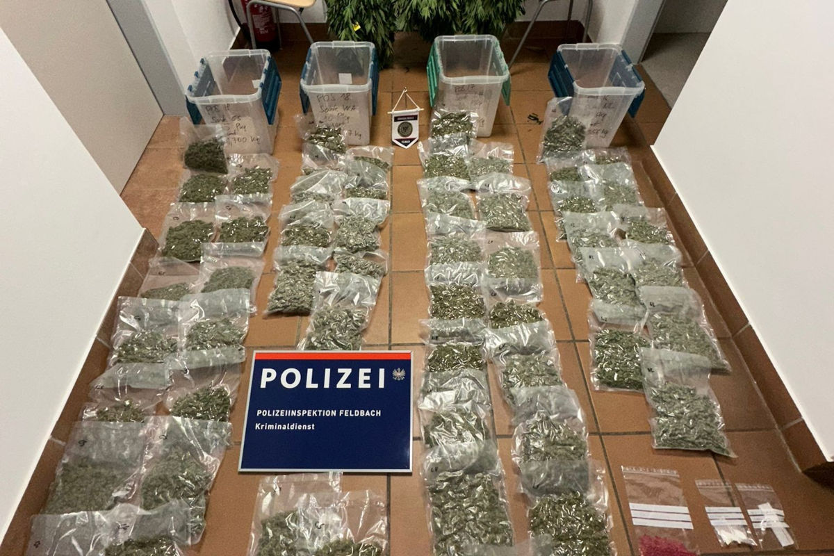 Feldbach – Festnahme nach illegalem Handel mit Marihuana