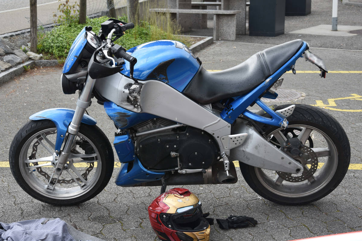 A1 St.Gallen – Unfall mit Motorrad im Schoren-Tunnel