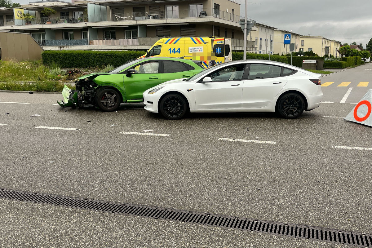 Gerlafingen SO – Zwei verletzte Autolenker nach Kollision 
