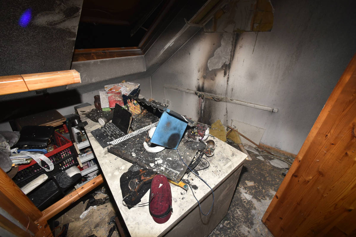 Goldau SZ – Brand in Einfamilienhaus