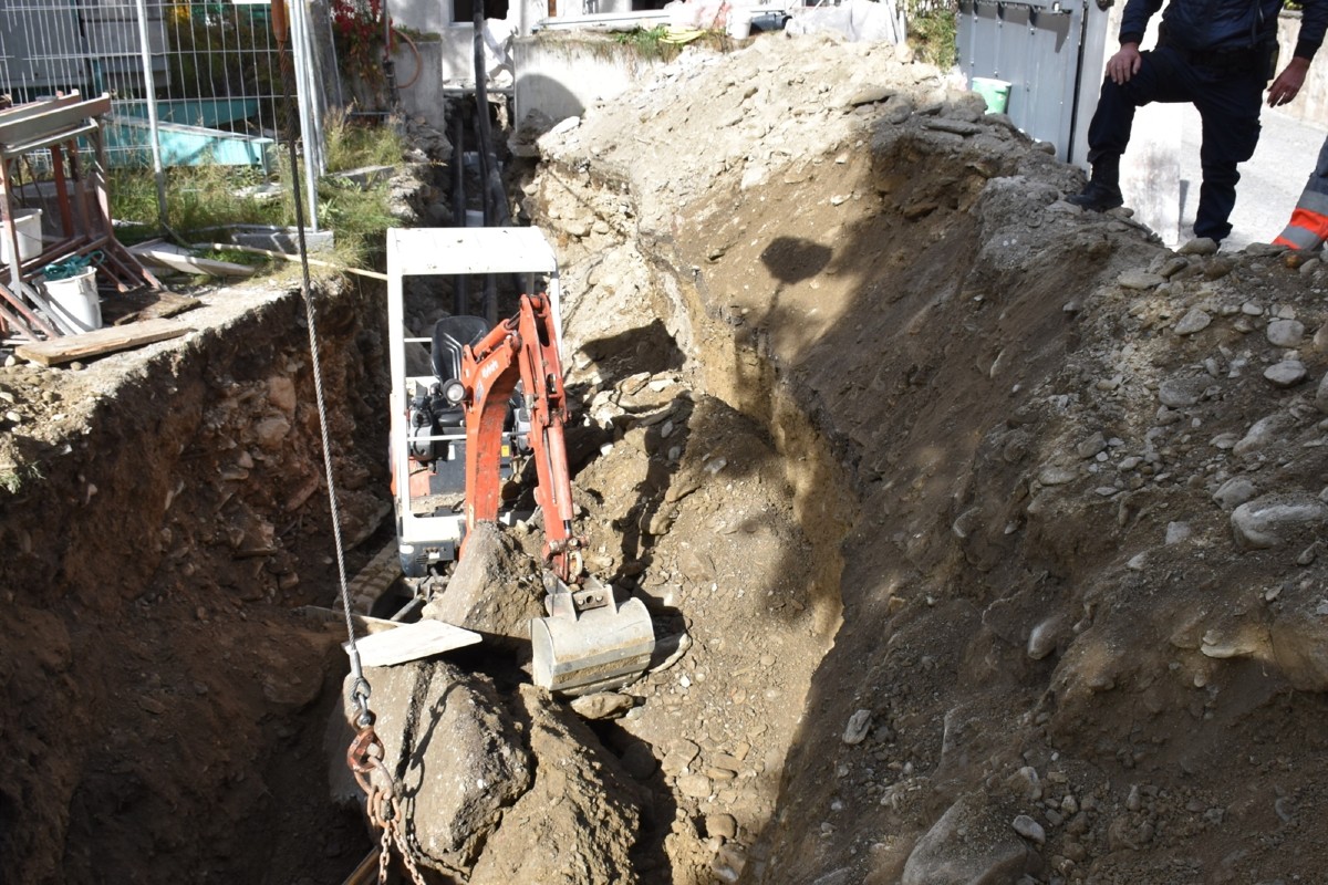 Poschiavo GR - Schwerer Arbeitsunfall auf einer Baustelle