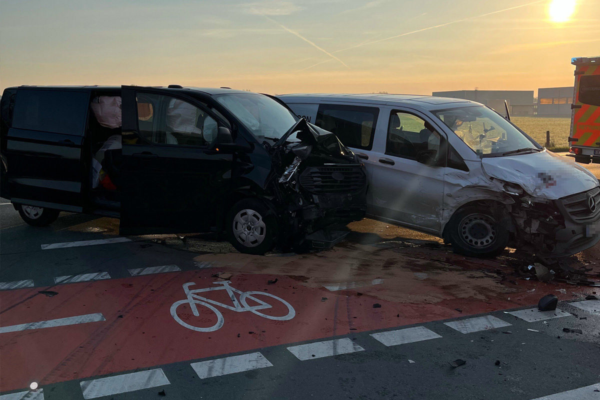 Nottuln – Drei Verletzte nach Unfall beim Abbiegen