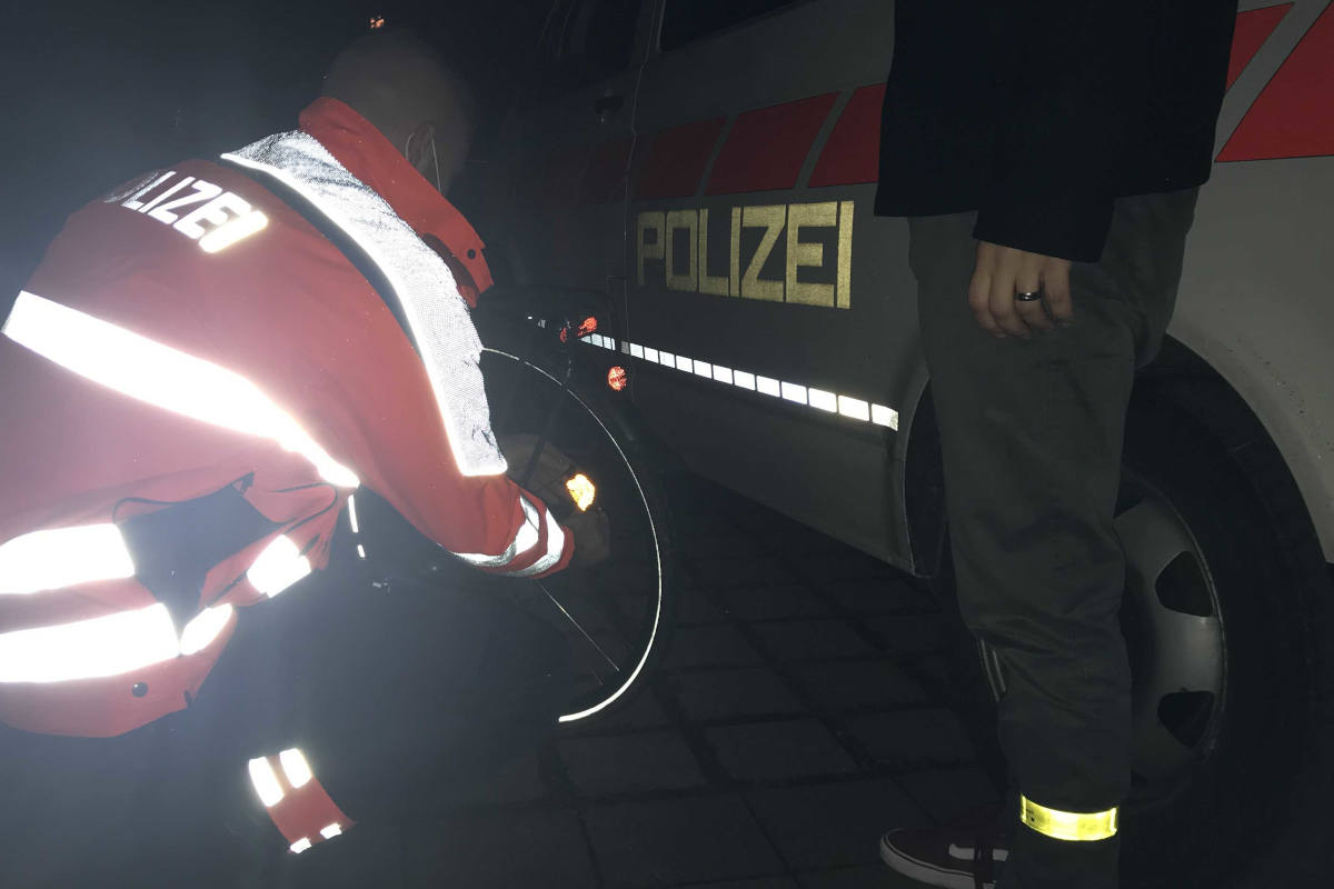 Kanton Schwyz – Aktion für mehr Sichtbarkeit im Langsamverkehr durchgeführt