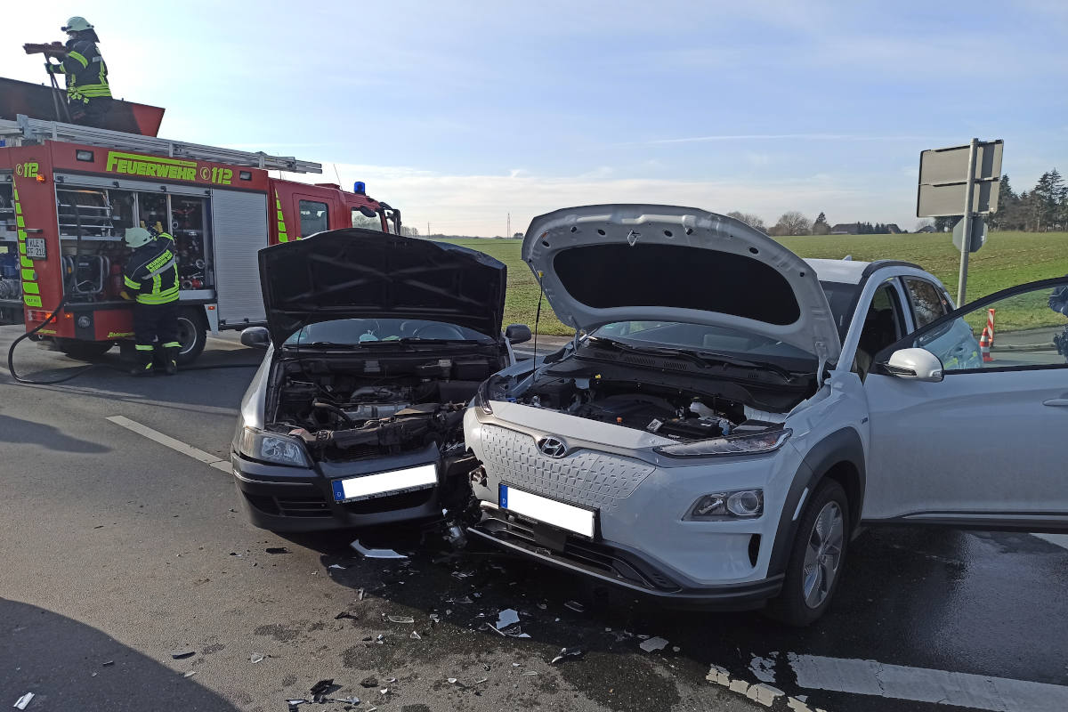 Bedburg-Hau – Unfall mit Elektrofahrzeug – Fahrerin wurde verletzt