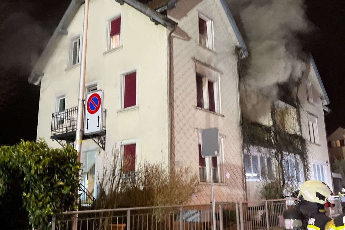 Nächtlicher Wohnungsbrand in Olten SO