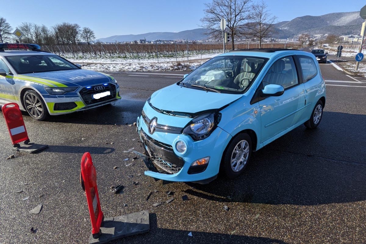 Neustadt an der Weinstraße - Rotlicht missachtet