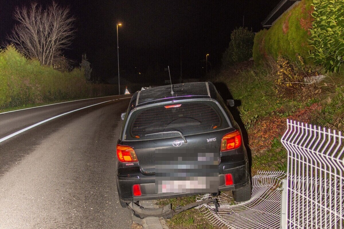 Bettwiesen TG – Mit einem gestohlenen Auto verunfallt