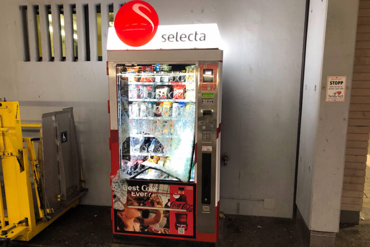 Wil SG – Diebstahl aus Verpflegungsautomat