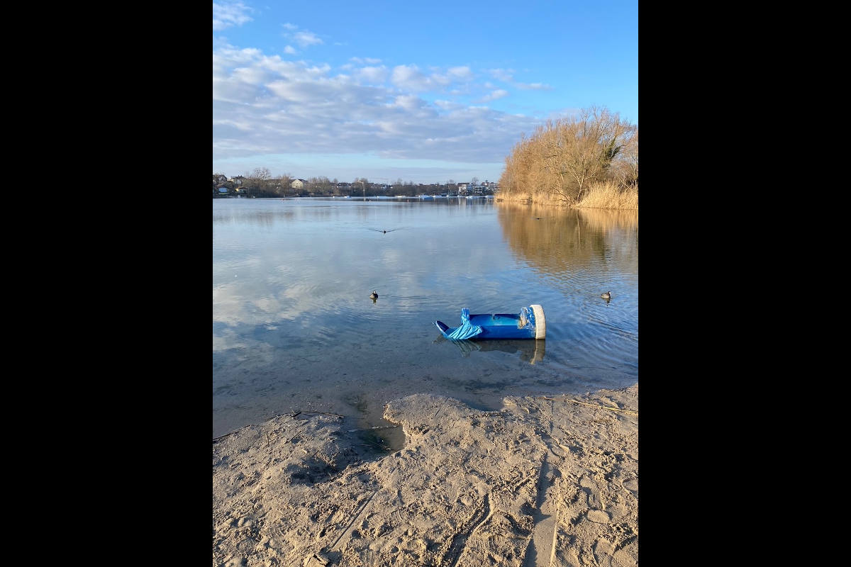 Mannheim-Rheinau – Vandalismus am Rheinauer See