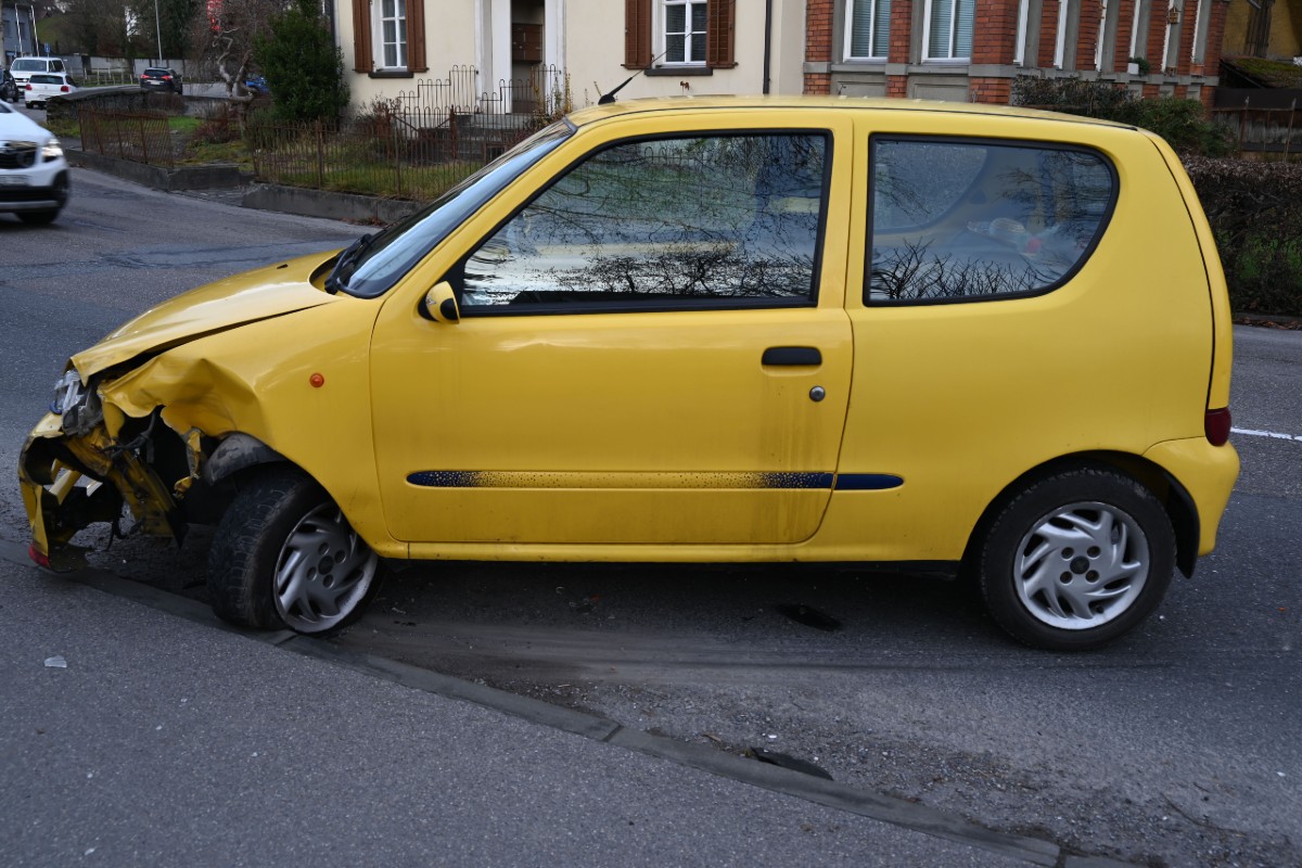 Altstätten SG - Fahrunfähig Unfall verursacht