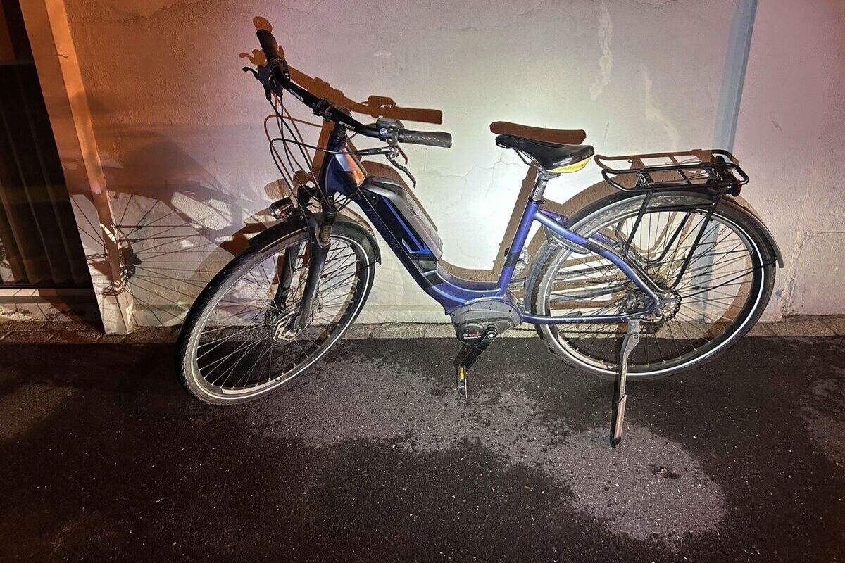 Schänis SG – Alkoholisiert mit E-Bike verunfallt