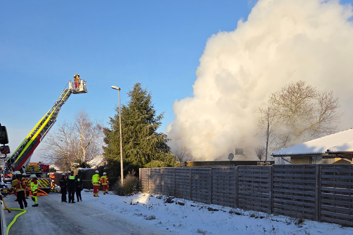 Minden – Toter bei Brand von Einfamilienhaus