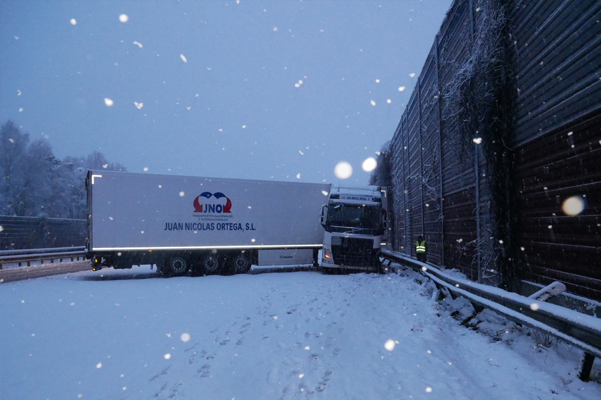 A1 Rotenburg – 38 Verkehrsunfälle in zwei Tagen durch Glätte
