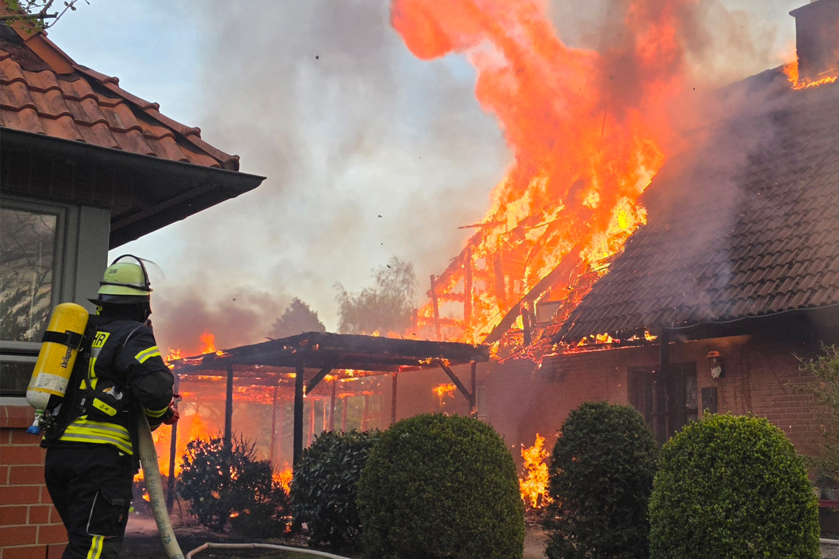 Celle – Wohnhaus nach Brand schwer beschädigt