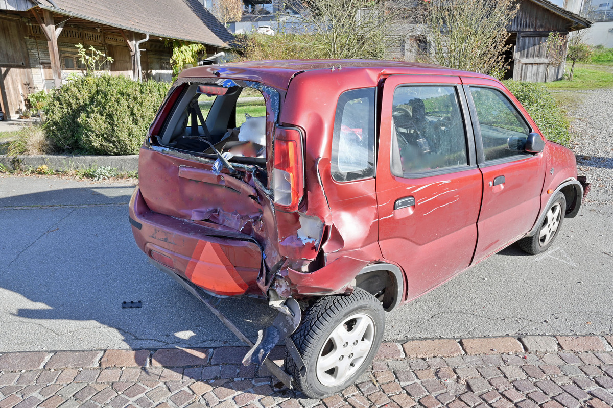 Ettiswil LU – Unfall vor Fussgängerstreifen