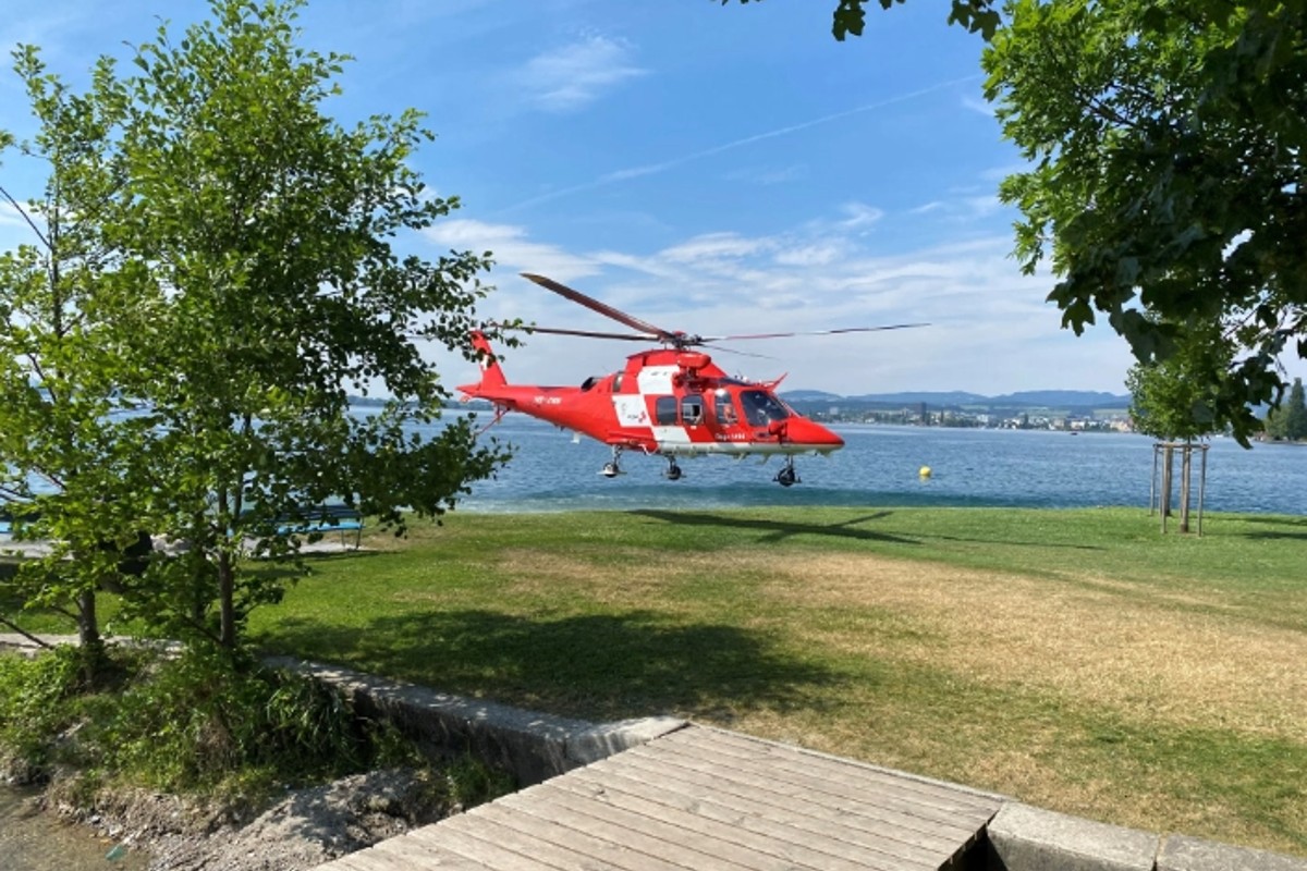 Drama in Oberwil ZG - Sechsjähriges Mädchen nach Badeunfall regungslos im Wasser