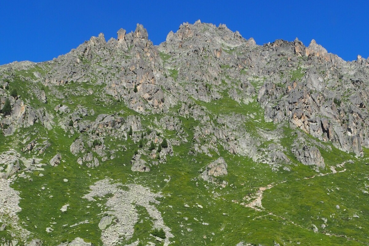 Trient VS - Wanderer rund 100 Meter tief in den Tod gestürzt 