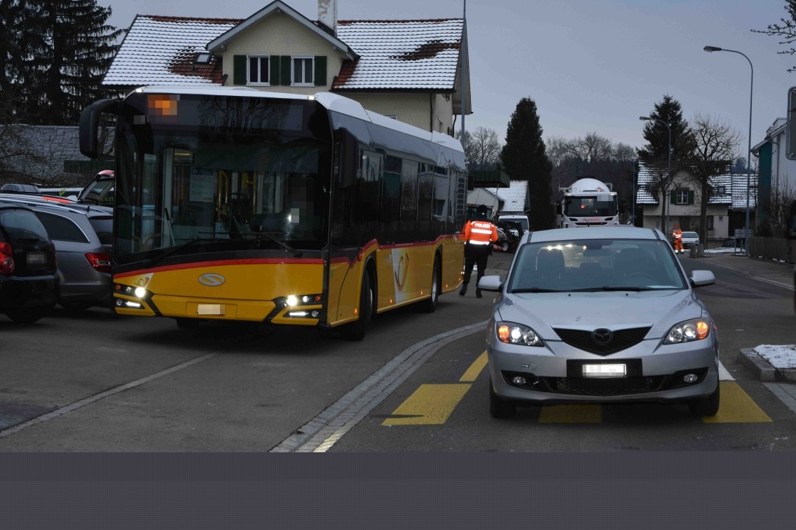 Zuckenriet SG – Auf Fussgängerstreifen überfahren