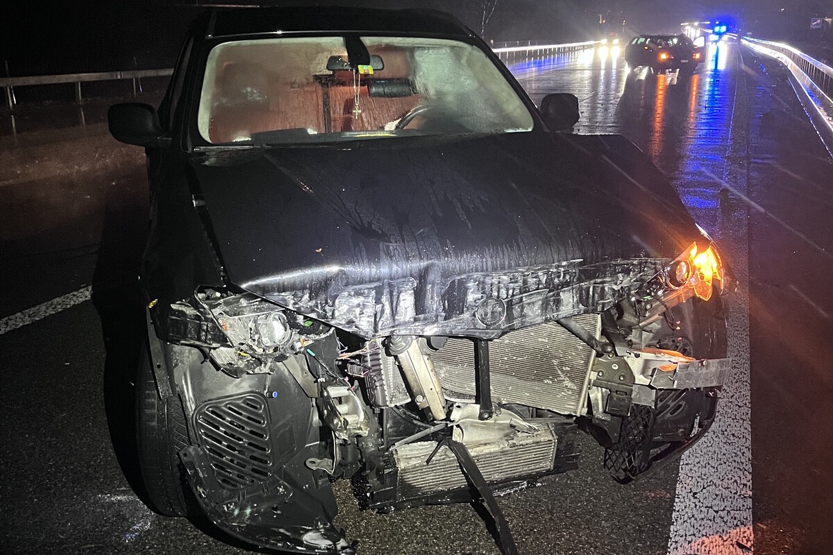 Trübbach SG - Zwei Unfälle hintereinander 