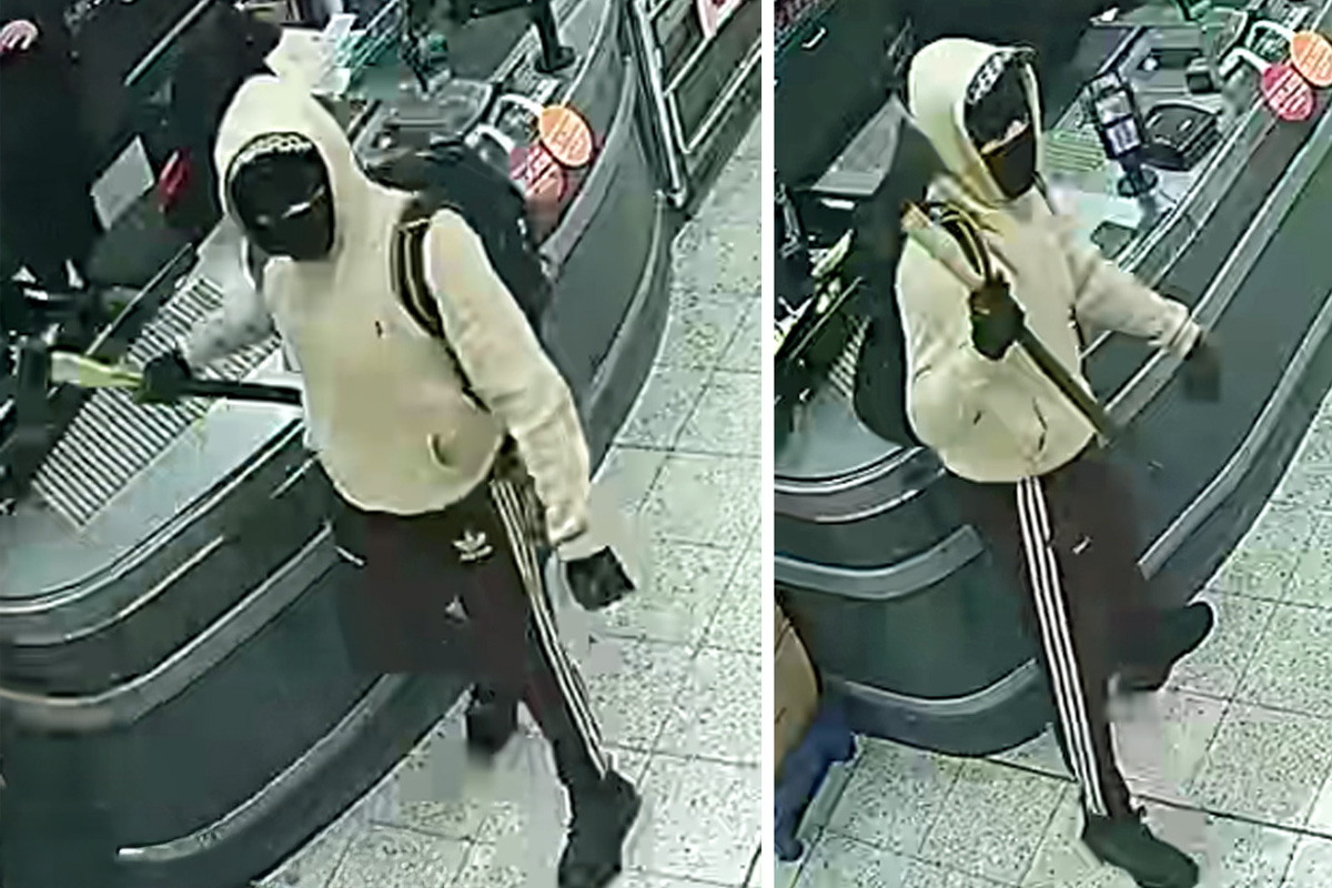 Fuldatal – Fahndung nach Raubüberfall auf Supermarkt mit Axt