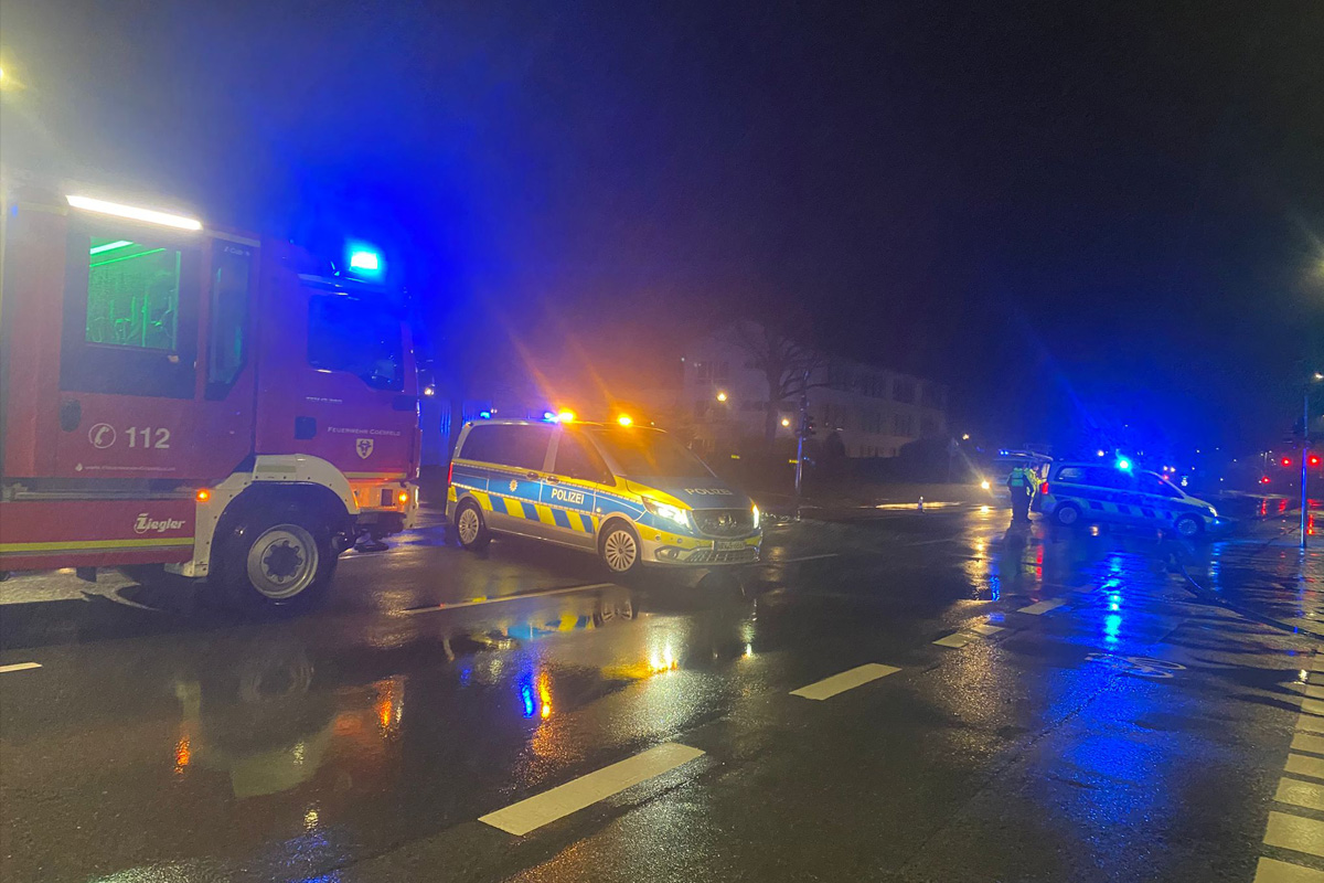 Coesfeld – Rollerfahrer (15) bei Unfall auf Kreuzung verletzt