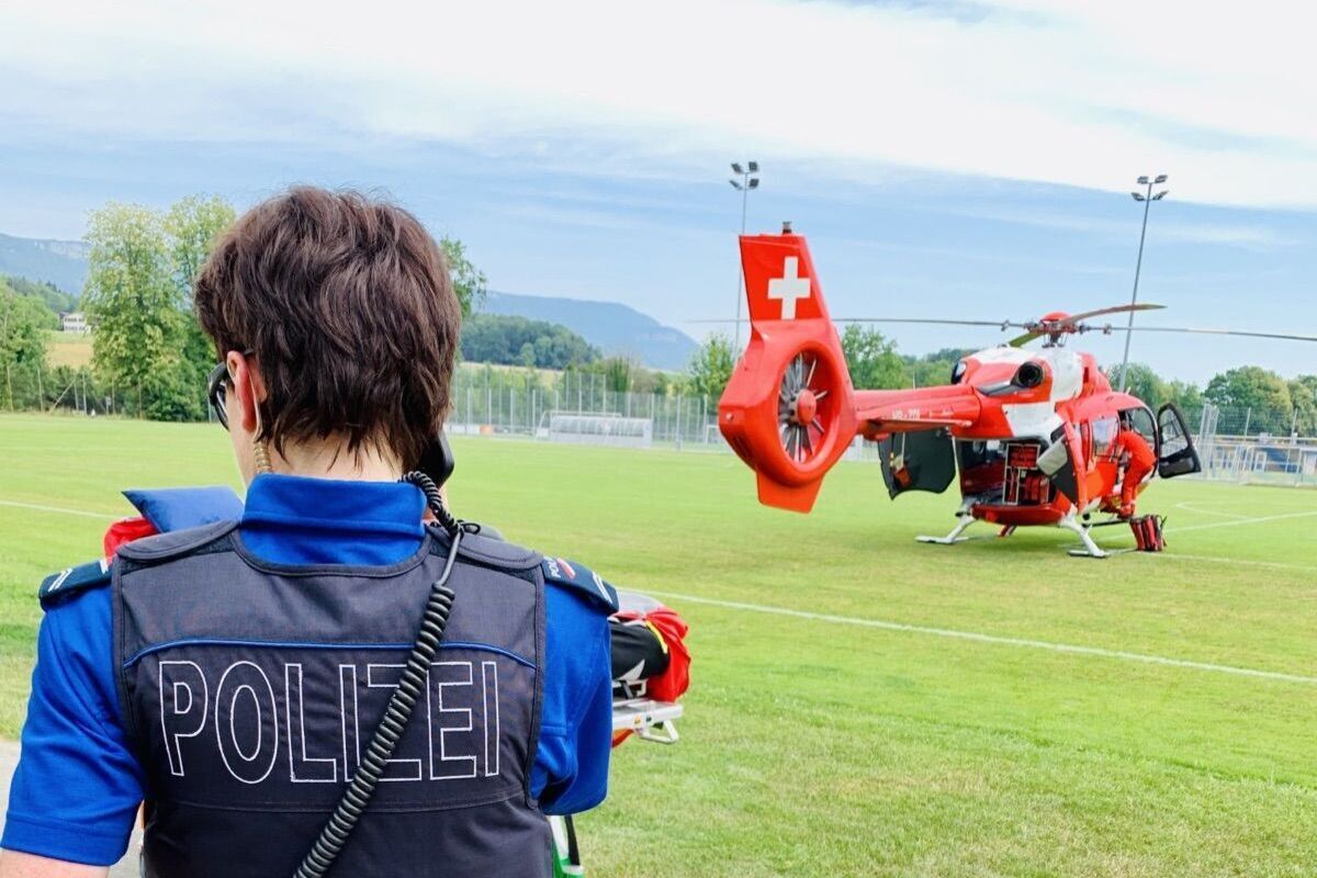 Badeunfall in Zuchwil SO - Mann mehrere Minuten unter Wasser