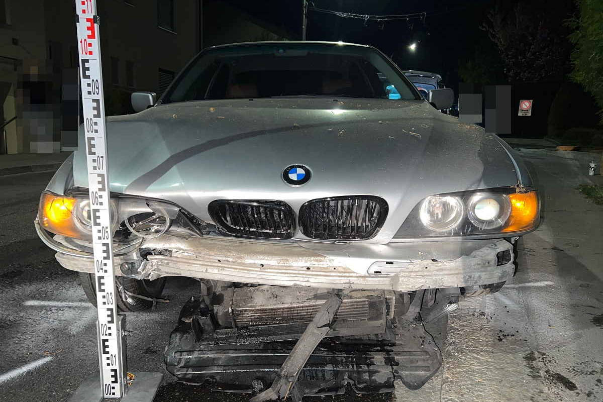 Stadt St. Gallen – Selbstunfall mit hohem Sachschaden