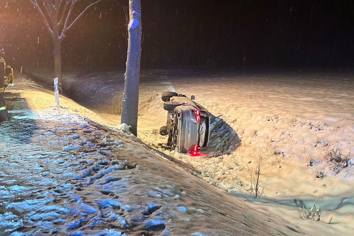 Höxter – Zehn Unfälle an einem Tag bei Glätte