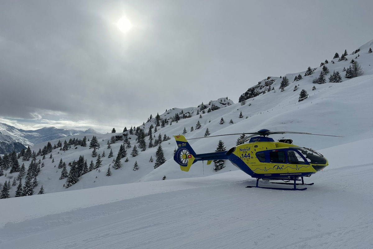 Bürserberg – Vier Verletzte bei Unfall mit Schlauchboot auf Skipiste