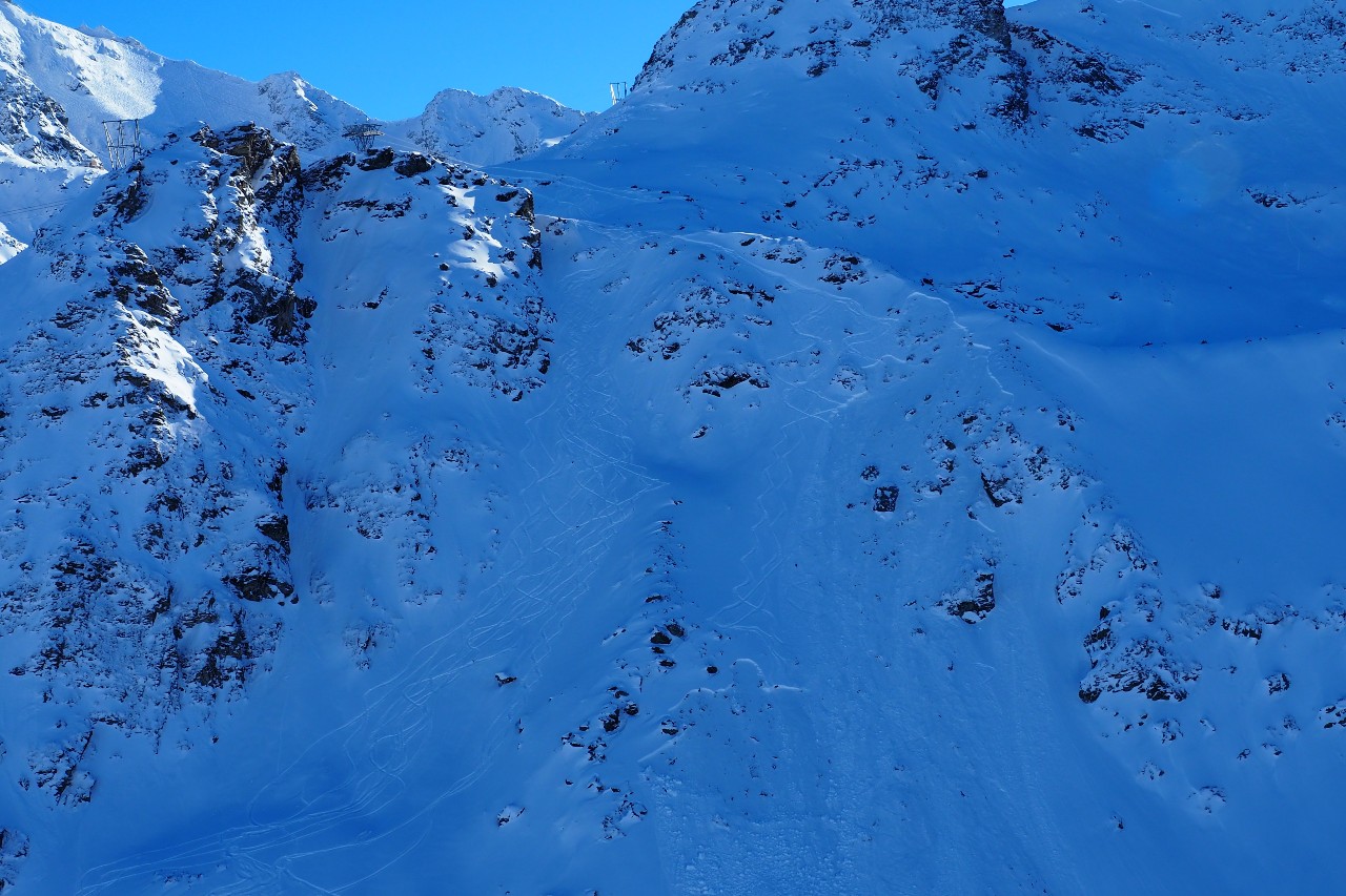 Siviez – Skifahrer lösen Lawine aus