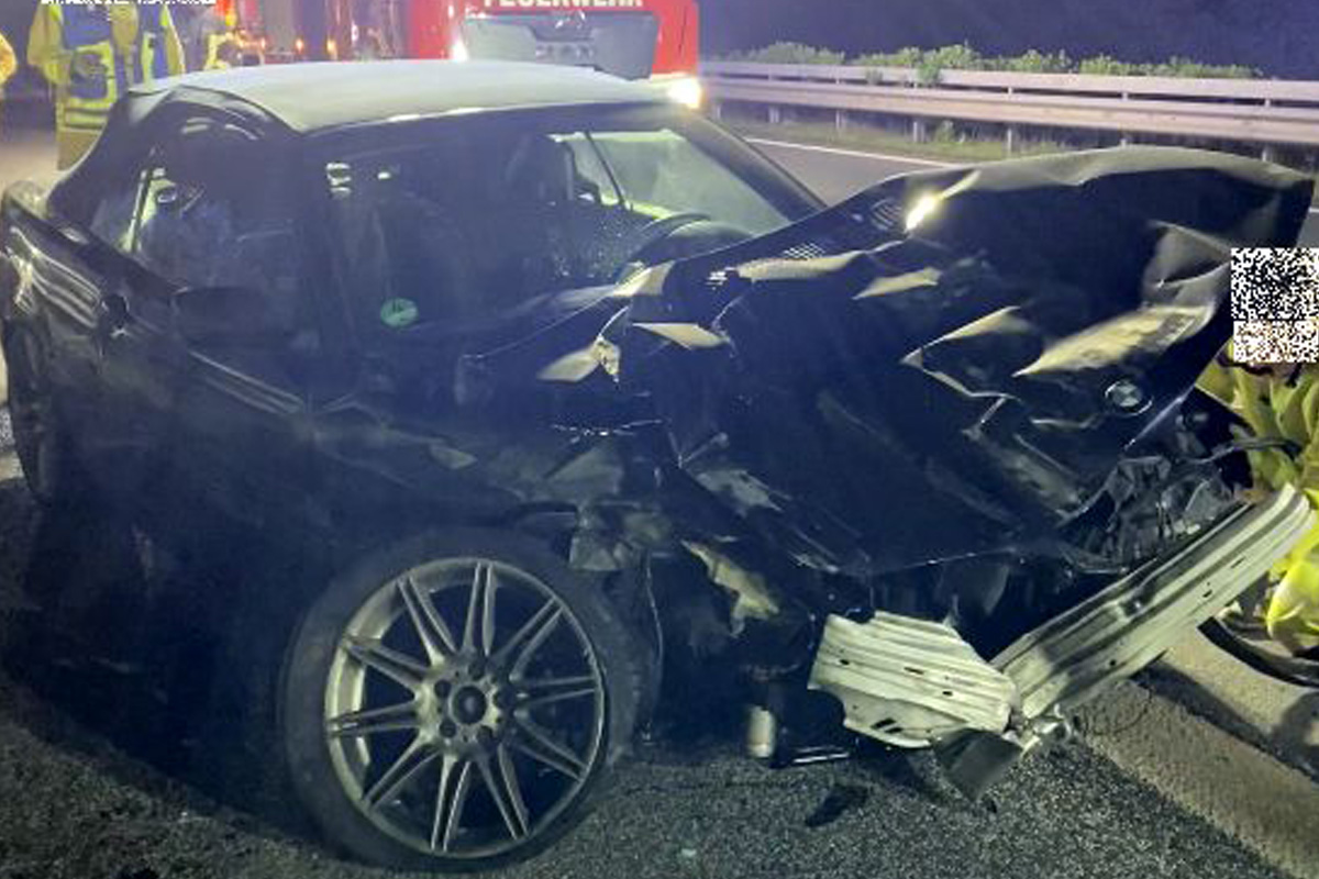 Mehlingen RP – BMW fährt auf Lkw auf