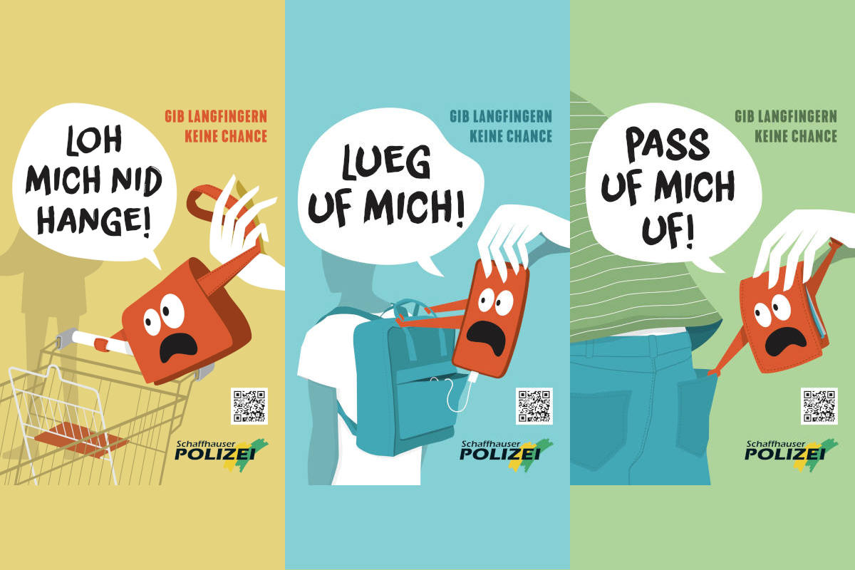 Neuhausen am Rheinfall SH – Achtung, Taschendiebe am Rheinfall!