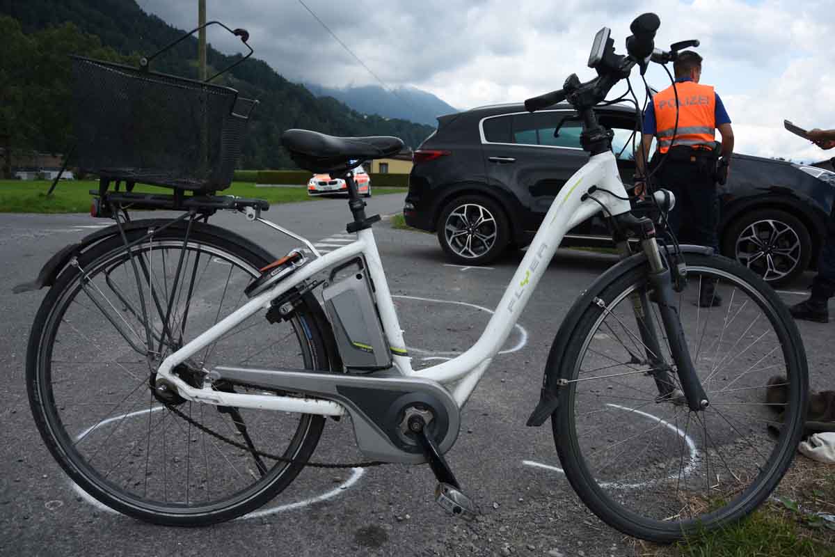Unfall in Bad Ragaz SG - 70-Jähriger übersah E-Bikefahrer 