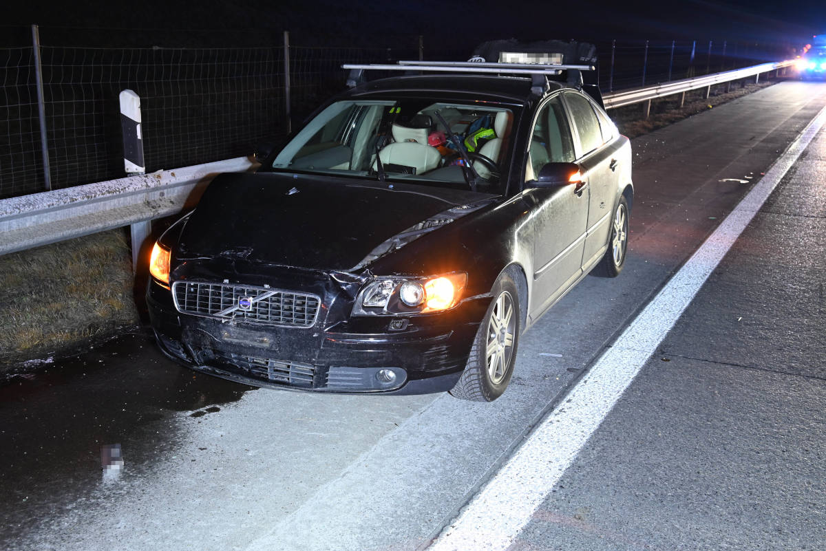 A13 Sevelen SG – Auffahrunfall auf der Autobahn