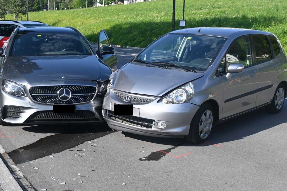 Schaan und Vaduz FL - Mehrere Verkehrsunfälle an einem Nachmittag