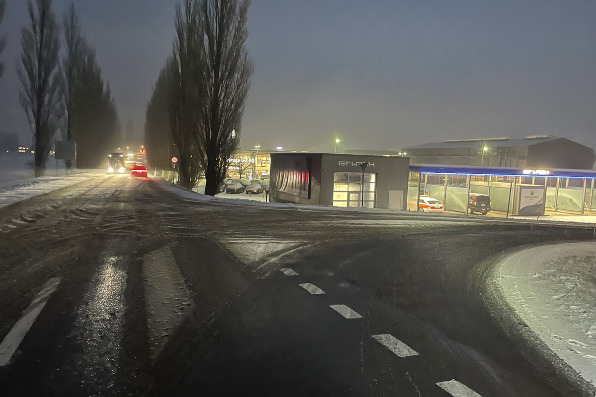 Unfall in Maienfeld GR - Vortritt genommen