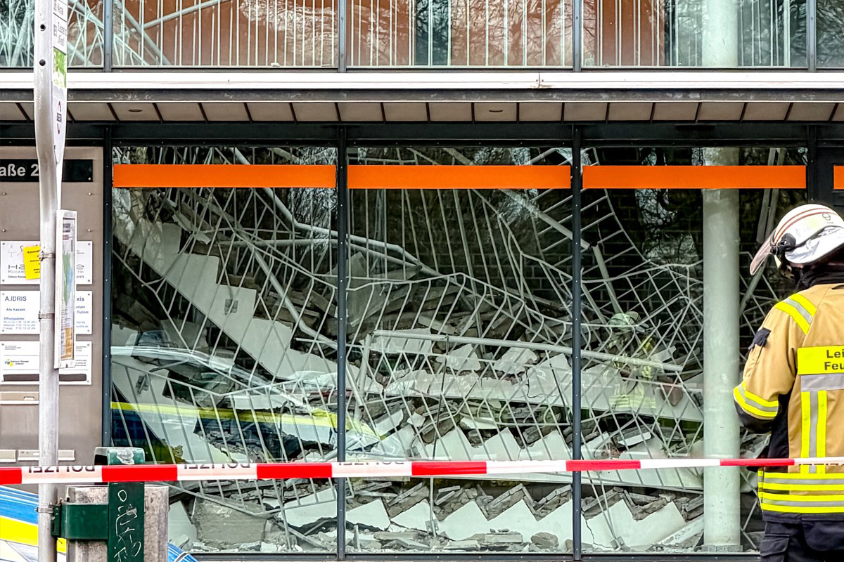Witten – Treppenhaus eingestürzt