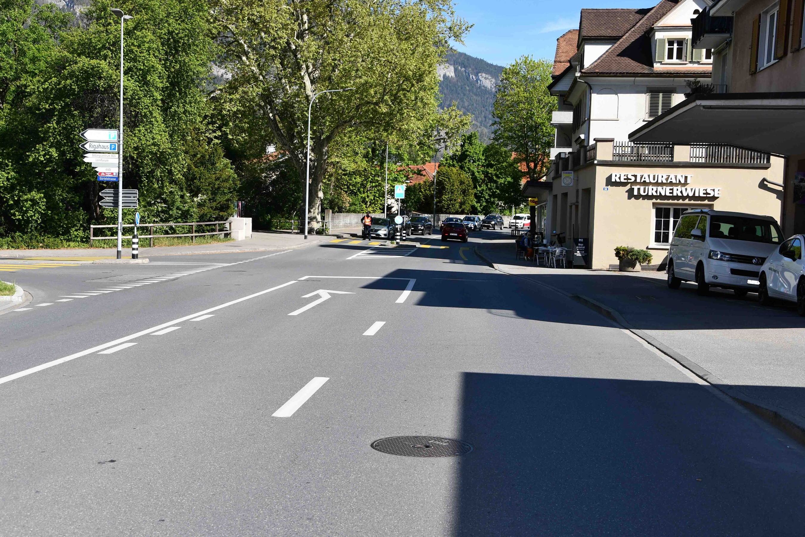 Chur GR – Fahrradfahrerin nach Unfall ins Spital gebracht