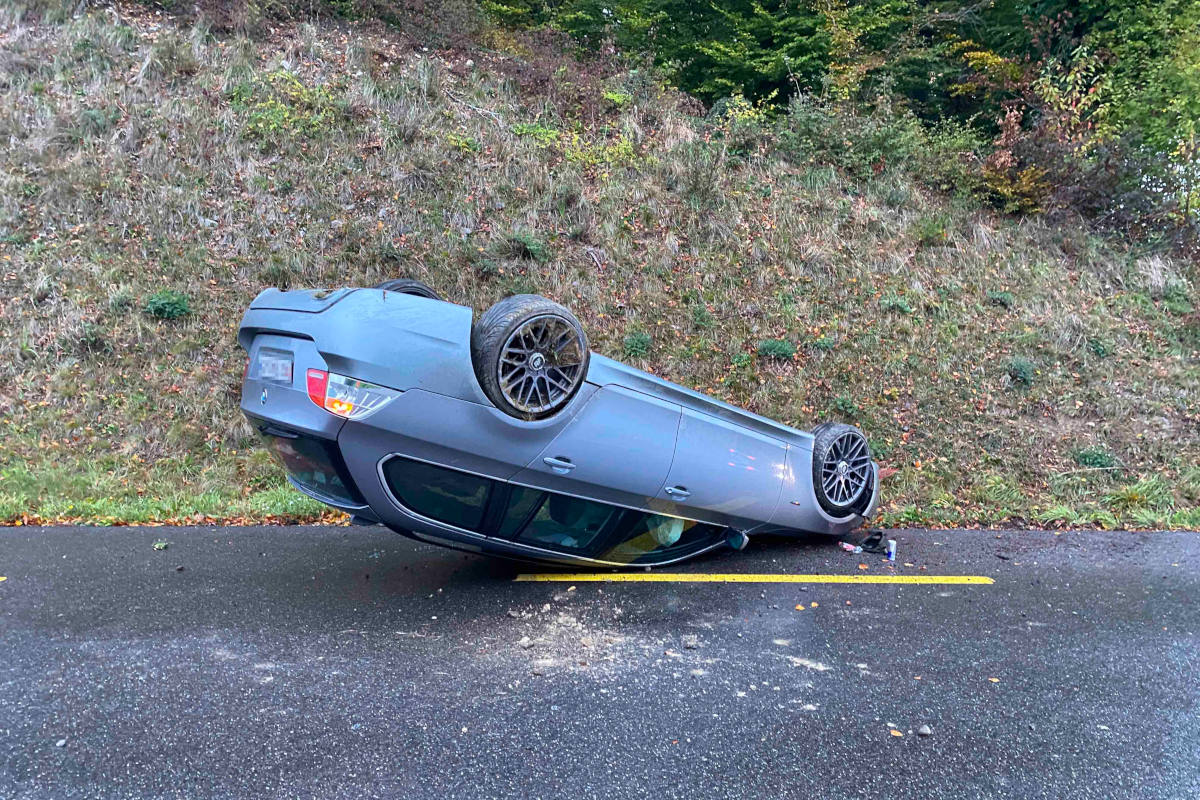 Hallwil AG – Alkoholisiert einen Selbstunfall verursacht 