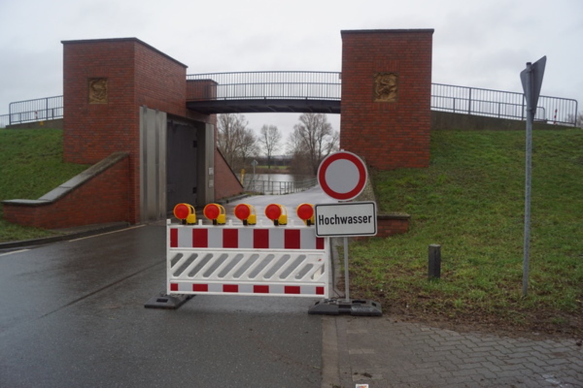 Kleve – Hochwasser bedroht die Stadt