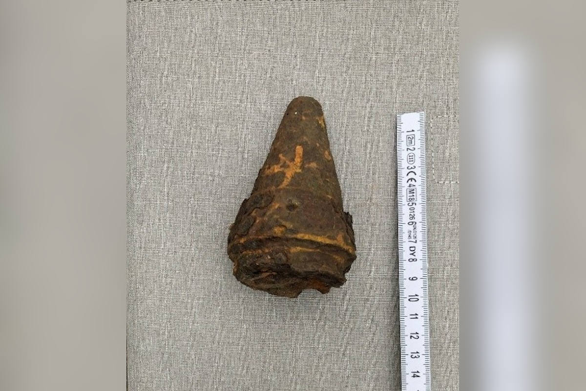 Wien – Auffindung von Kriegsmaterial