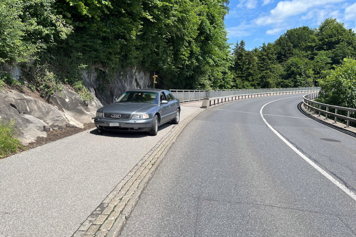 Neuhaus SG – Zeugenaufruf nach Selbstunfall 