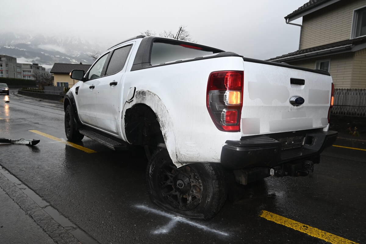 Werdenberg SG – Fahrunfähig an Verkehrsunfall beteiligt 