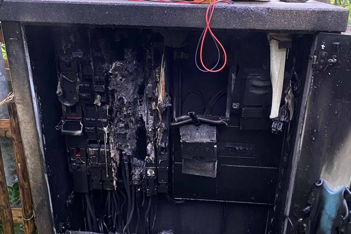 Romanshorn TG - Technischer Defekt führt zu Brand