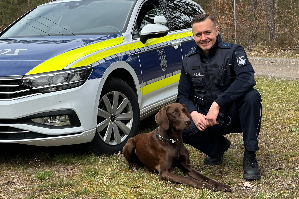 Bamberg – Neues Hundeteam beim Zoll im Einsatz