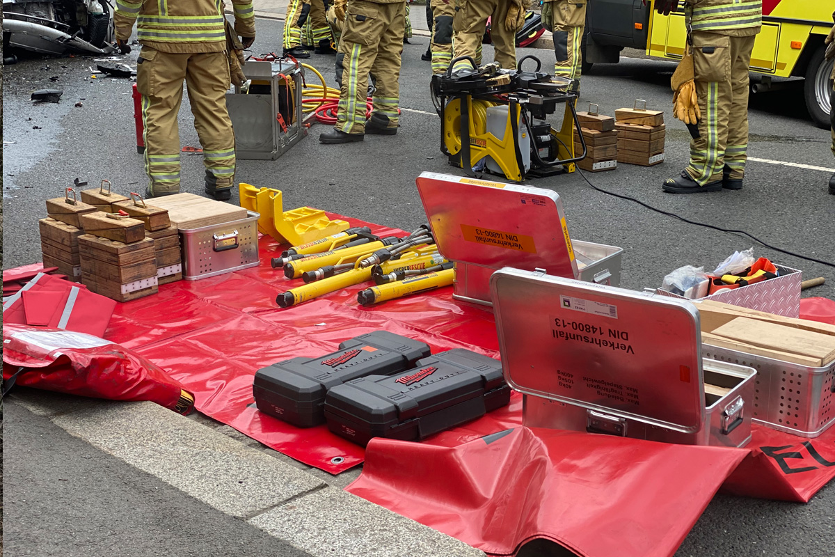 Dresden – Frau bei Unfall an Rolltreppe schwer verletzt