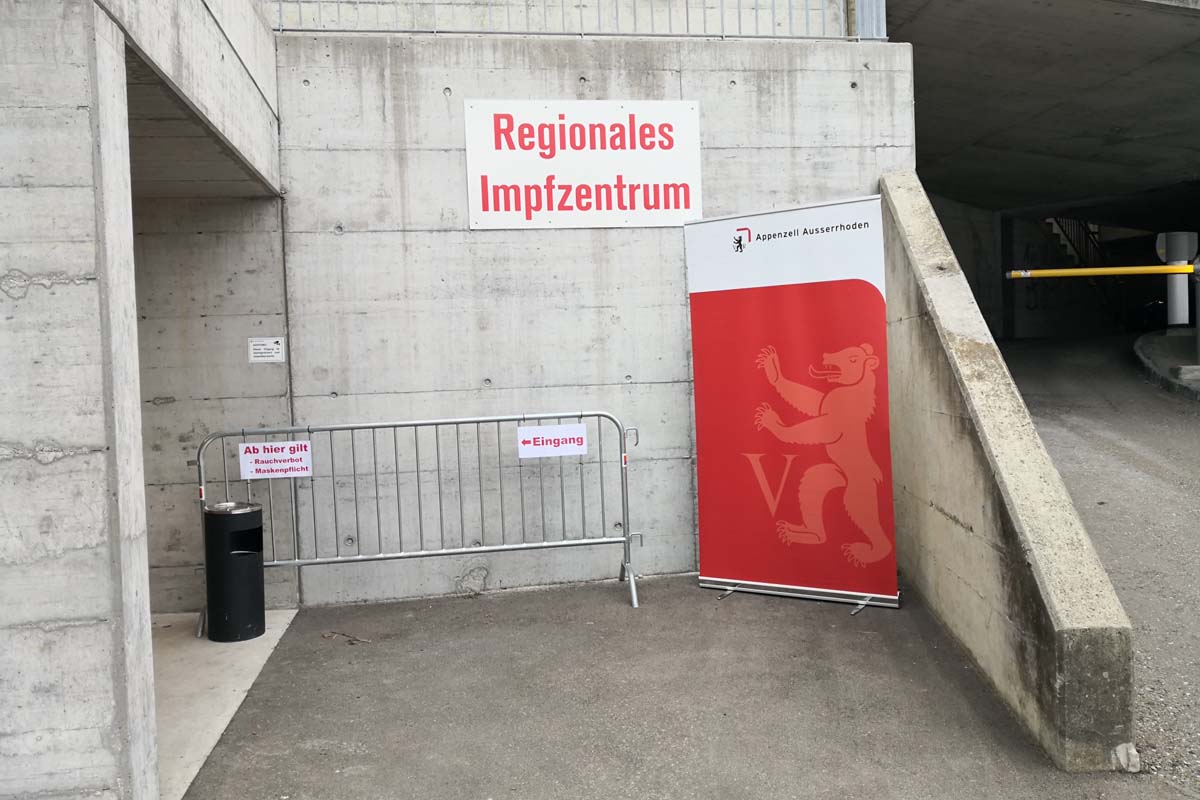 Appenzell-Ausserrhoden - Impfen ab morgen möglich