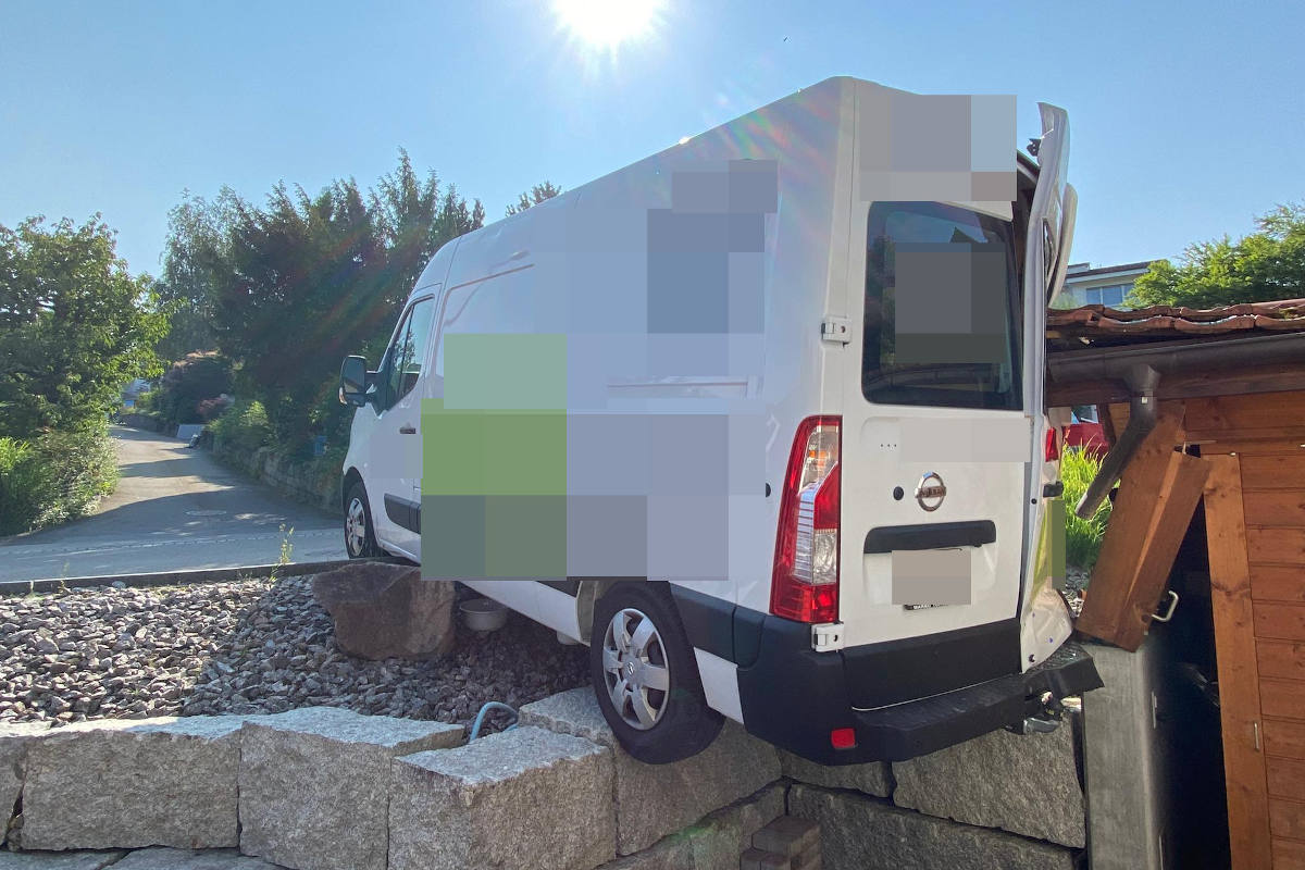 Rothrist/Uerkheim AG – Fahrzeug ungenügend gesichert 